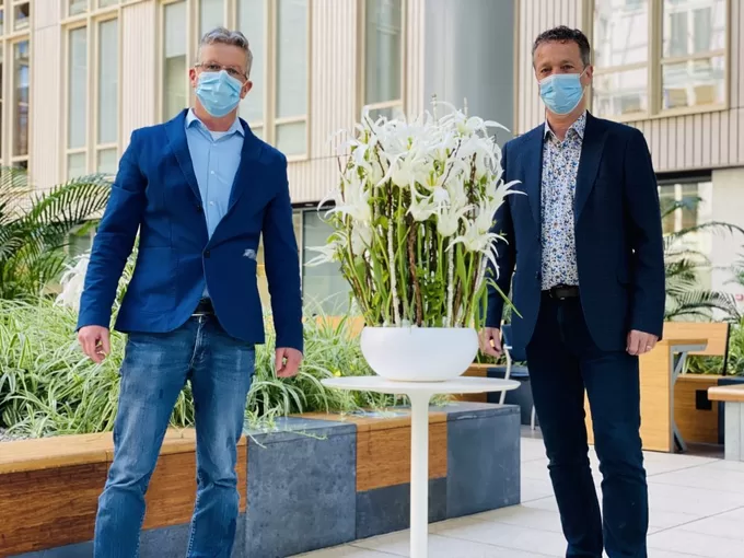 Diederik Gommers doopt nieuwe tulp Healthcare