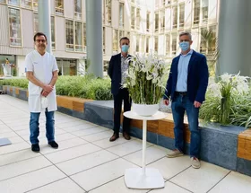 Diederik Gommers doopt nieuwe tulp Healthcare